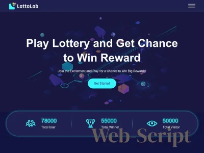Скрипт сайта онлайн лотереи LottoLab v2.0 Nulled
