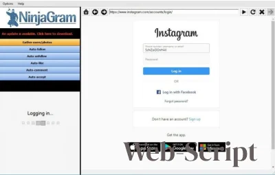 Программа Instagram Bot NinjaGram v7.6.4.9