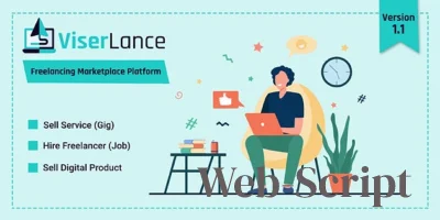 Скрипт биржи фриланса ViserLance v1.1