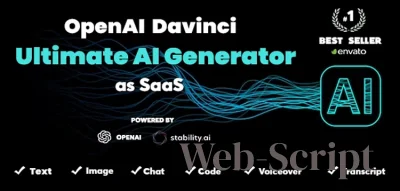 Скрипт для создания контента OpenAI Davinci v3.7