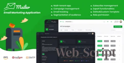 Скрипт для Email маркетинга Mailer v1.6