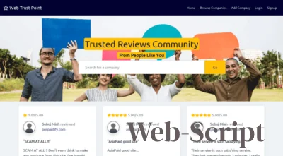 Скрипт отзывов о сайтах PHP Trusted Reviews v1.0.7