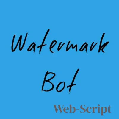 Telegram бот для добавления водяных знаков